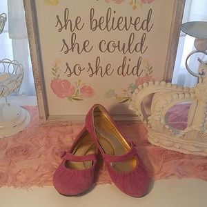 Girls pink L.L. Bean shoes